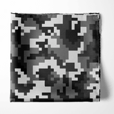 W21-Desert Army SILK POCKET SQUARE